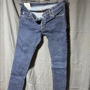 Abercrombie & Fitch Dark Blue Denim Jeans